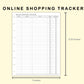 Classic HP Inserts - Online Shopping Tracker