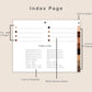 Digital Meeting Notes - Landscape - Brown Coffee