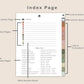 Digital Reading Planner - Portrait - Neutral