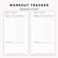 Personal Inserts - Workout Tracker