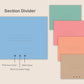 Digital Flashcards - Pastel