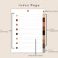 Digital Vocabulary Notebook - Brown Coffee
