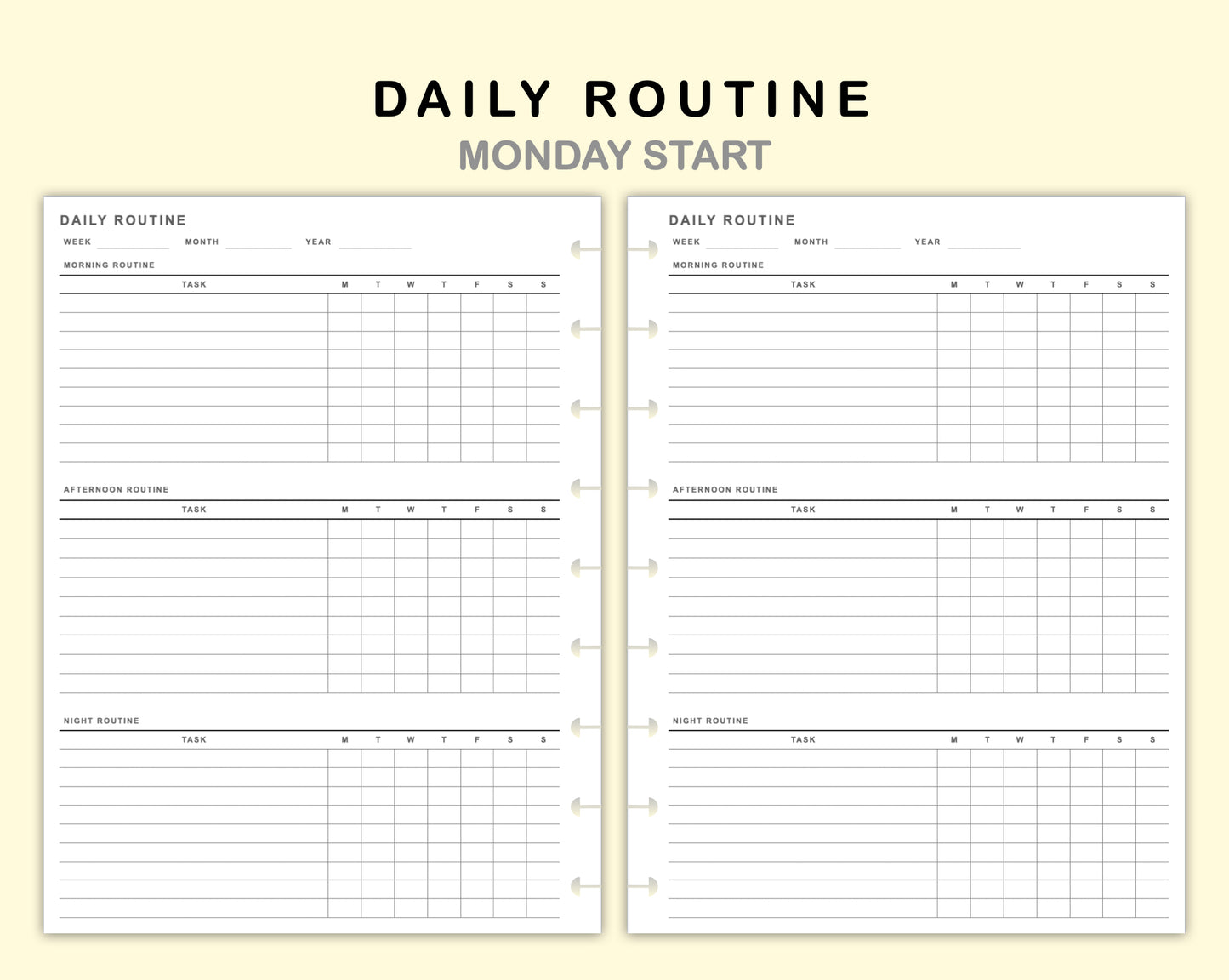 Classic HP Inserts - Daily Routine
