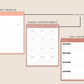 Digital Pet Planner - Boho