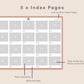 100 Digital Photo Album - Neutral