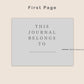 Digital Bullet Journal 200 Pages - Landscape - Neutral