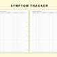 Classic HP Inserts - Symptom Tracker