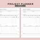 B6 Inserts - Project Planner