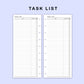 Skinny Classic HP Inserts - Task List