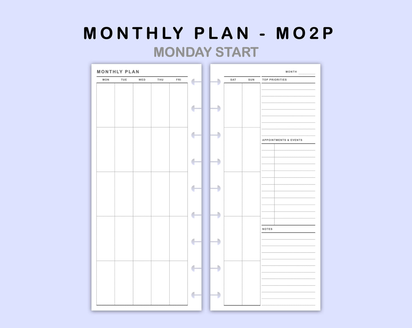 Skinny Classic HP Inserts - Monthly Plan - MO2P - with Top Priority