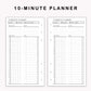 Personal Inserts - 10 Minute Tracker