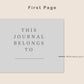 31 Day Digital Journal - Landscape - Neutral