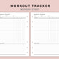 B6 Inserts - Workout Tracker
