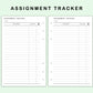 FC Compact Inserts - Assignment Tracker