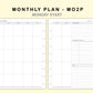 Classic HP Inserts - Monthly Plan - MO2P - with Top Priority