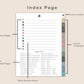 Digital Project Planner - Portrait - Muted