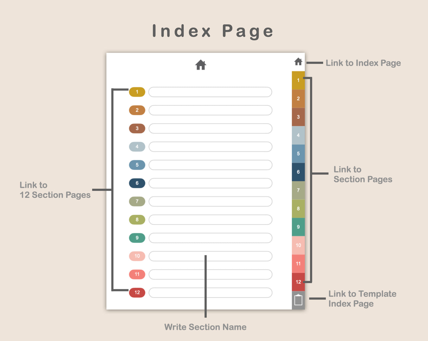 Digital Homeschool Planner - Modern
