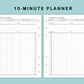 B6 Wide Inserts - 10 Minute Tracker
