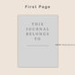 Digital Photo a Day Journal - Spring