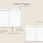 Digital Bucket List Journal - Brown Coffee
