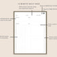 Digital 10 Minute Study Planner - Muted