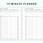 Personal Wide Inserts - 10 Minute Tracker