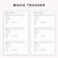 Personal Inserts - Movie Tracker