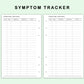 FC Compact Inserts - Symptom Tracker
