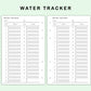 FC Compact Inserts - Water Tracker