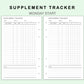 FC Compact Inserts - Supplement Tracker