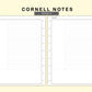 Classic HP Inserts - Cornell Notes