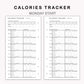 Personal Inserts - Calories Tracker