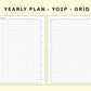 Classic HP Inserts - Yearly Plan - YO2P - Grid