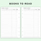 FC Compact Inserts - Books to read