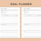 Mini Happy Planner Inserts - Goal Planner