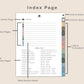 Digital Reading Planner - Portrait - Muted