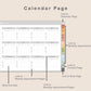 Digital Appointment Planner - Autumn