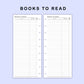 Skinny Classic HP Inserts - Books to read