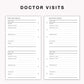 Personal Inserts - Doctor Visit