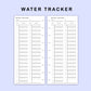 Skinny Classic HP Inserts - Water Tracker