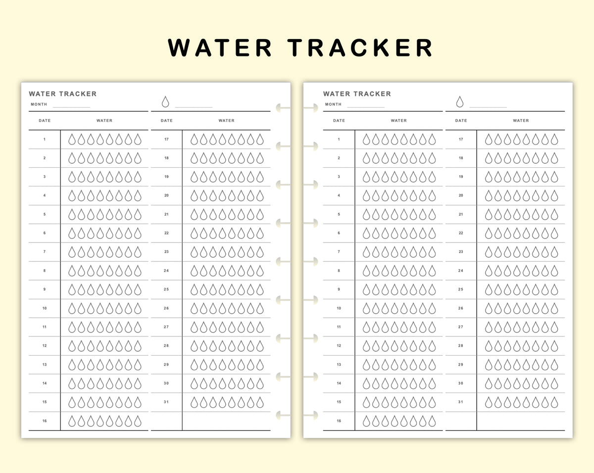 Watertrace Insert Classic HP Inserts - Water Tracker – kjunstudio