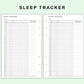 FC Compact Inserts - Sleep Tracker