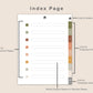 Digital Knitting Planner - Boho