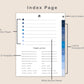 Digital Meeting Notes - Portrait - Classic Blue