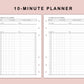 B6 Inserts - 10 Minute Tracker
