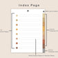Digital Quilting Planner - Warm