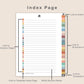 DIY Digital Planner - Portrait - Boho