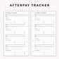 Personal Inserts - Afterpay Tracker