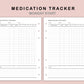 B6 Inserts - Medication Tracker