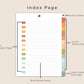 Digital Travel Planner - Portrait - Autumn